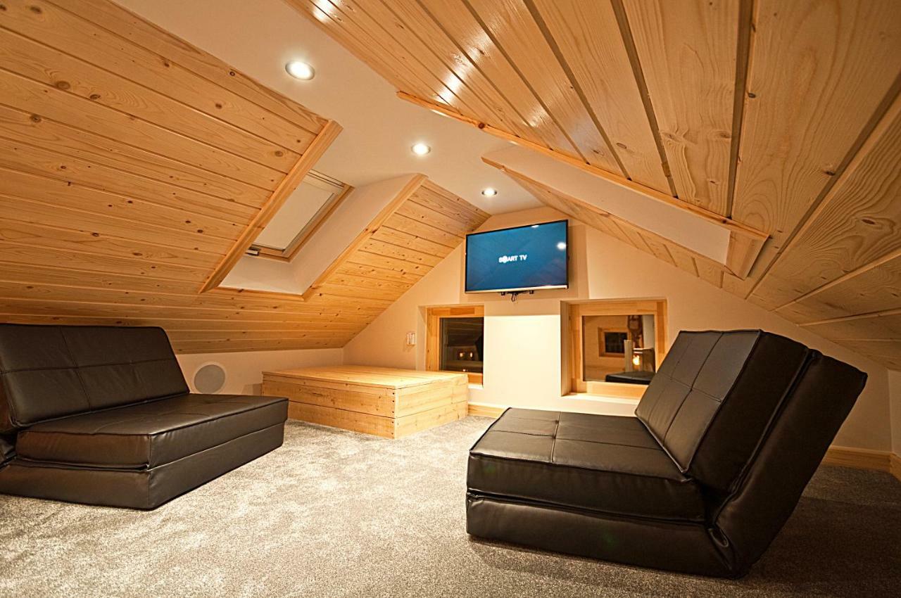 Alum Chine Log Cabin Villa บอร์นมัธ ภายนอก รูปภาพ