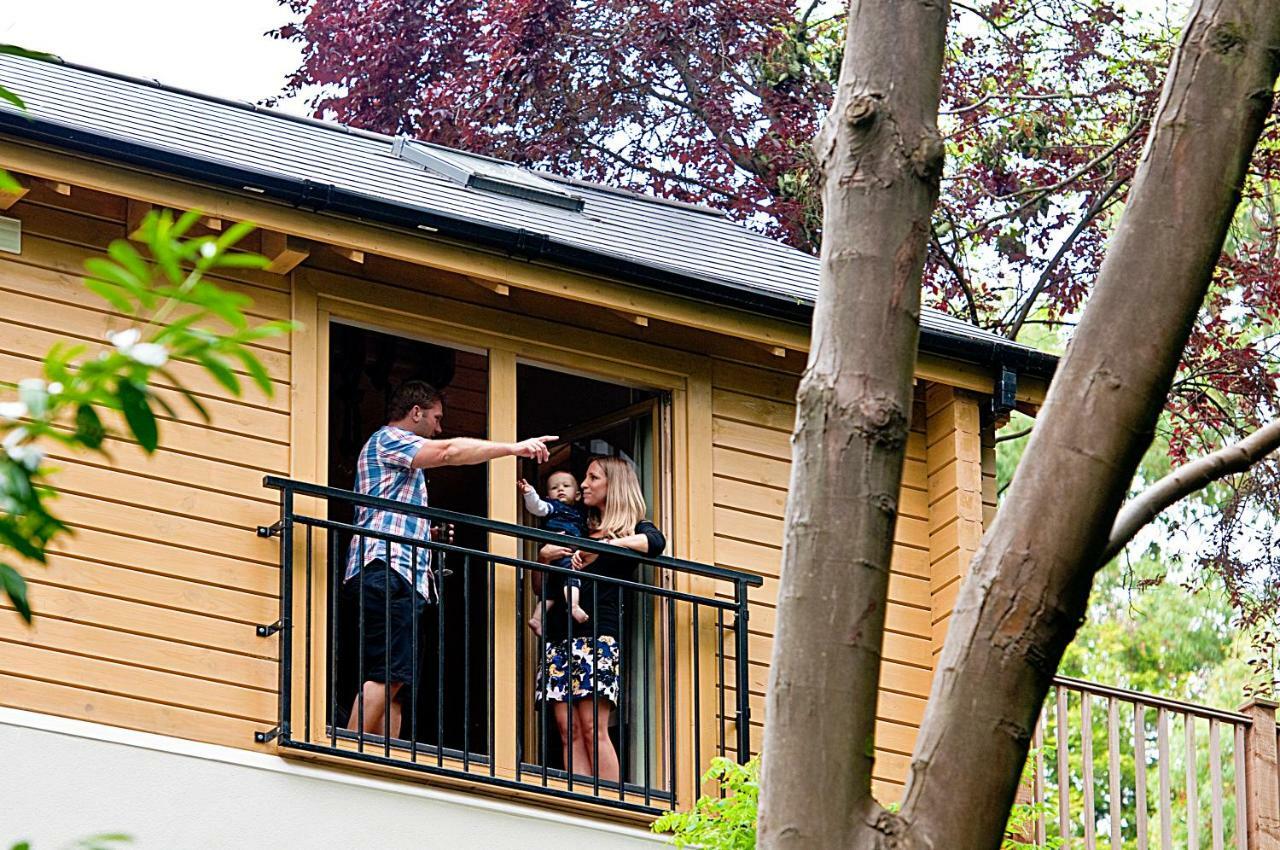 Alum Chine Log Cabin Villa บอร์นมัธ ภายนอก รูปภาพ