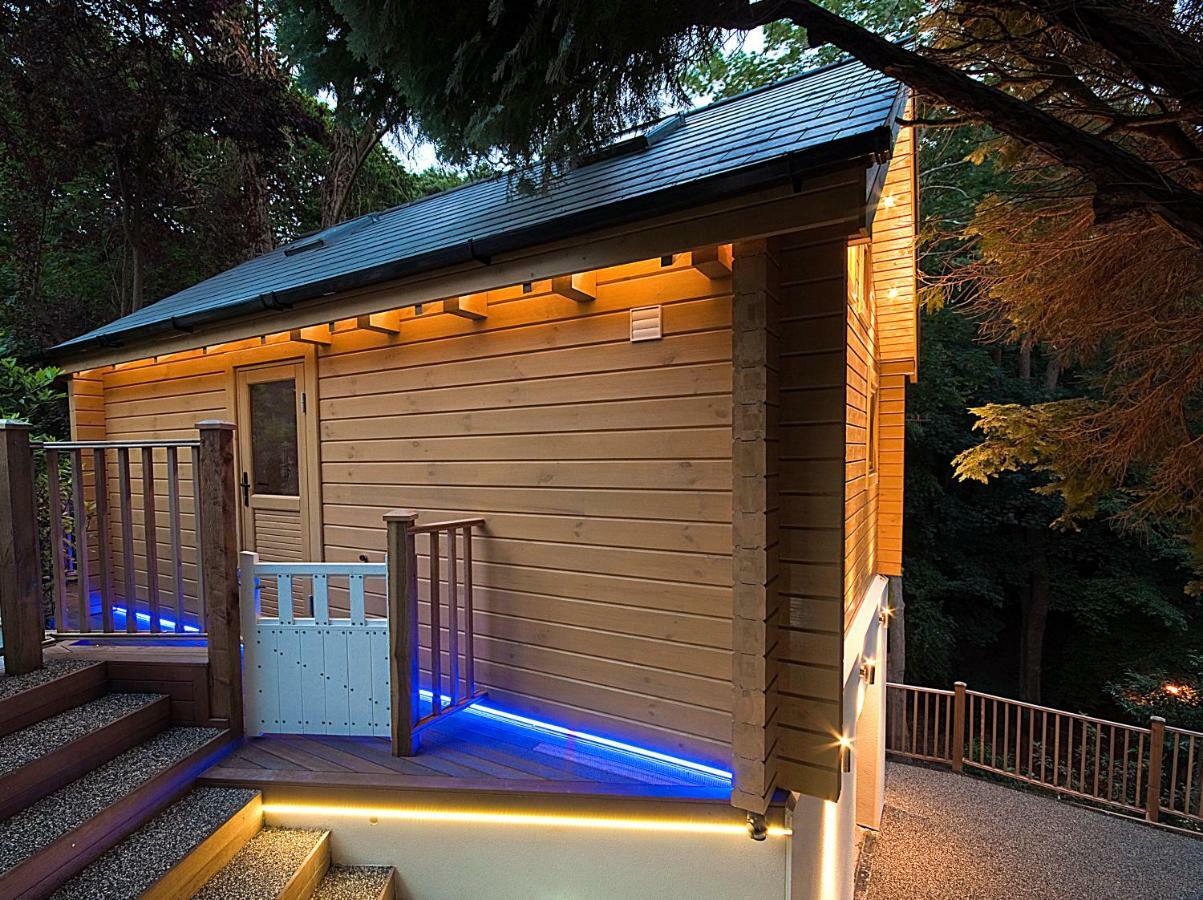 Alum Chine Log Cabin Villa บอร์นมัธ ภายนอก รูปภาพ